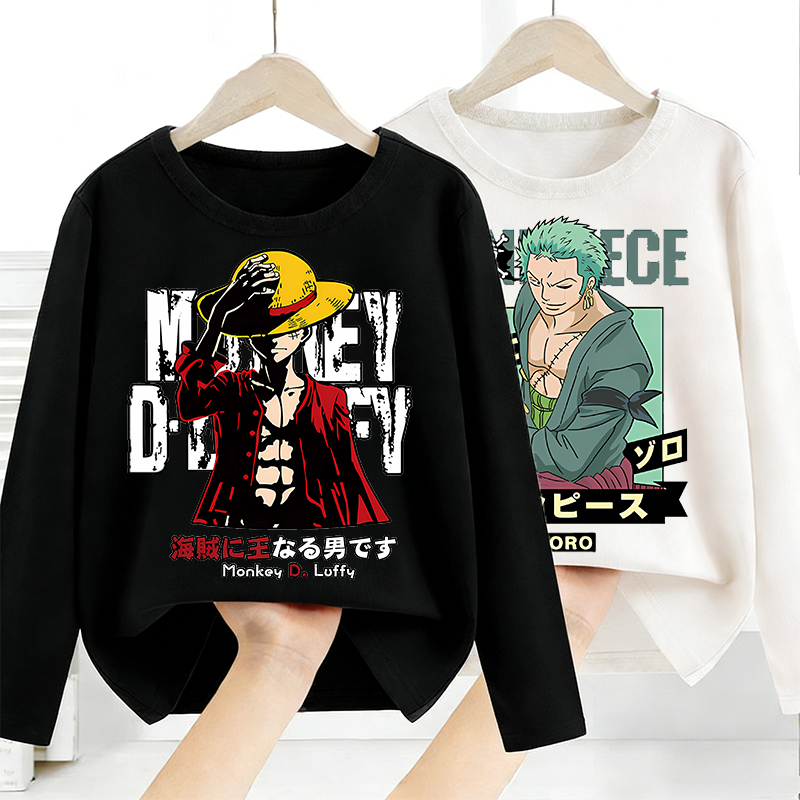 Base Layer Top - T-shirt à manches longues imprimé anime