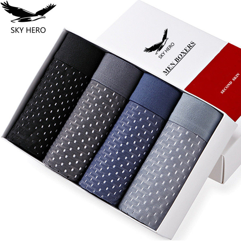 Boxer Shorts Modal - Lot de 4 pièces de sous-vêtements