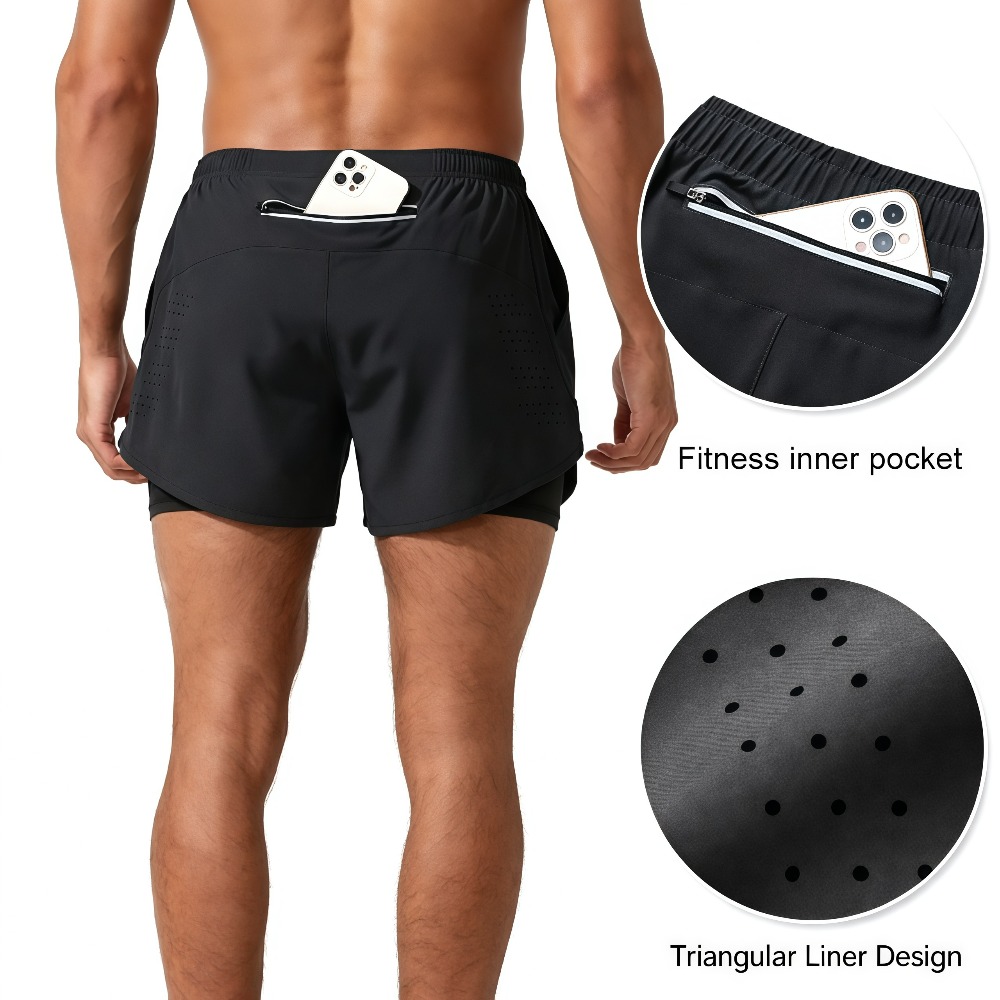 Short de course athlétique pou - Compression Shorts Athletes avis et prix