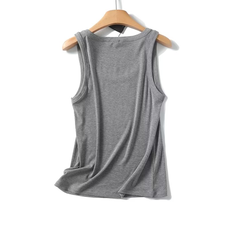 Maxdutti-T-Shirt Slim Fit pour - Tank Top Ribbed avis et prix