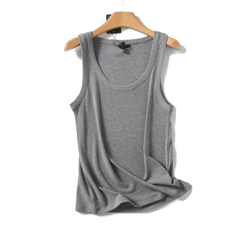 Maxdutti-T-Shirt Slim Fit pour - Tank Top Ribbed avis et prix