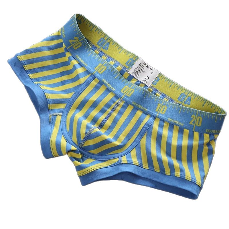 Nouveau Boxer rayé sous-vêteme - Trunk Breathable Men avis et prix