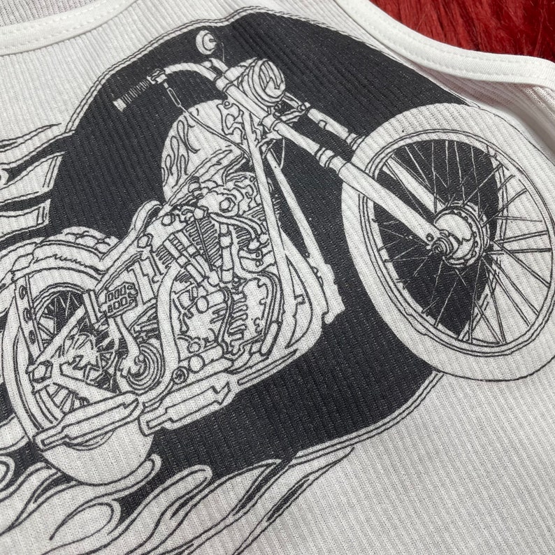 Débardeur côtelé avec motif mo - Tank Top Ribbed avis et prix