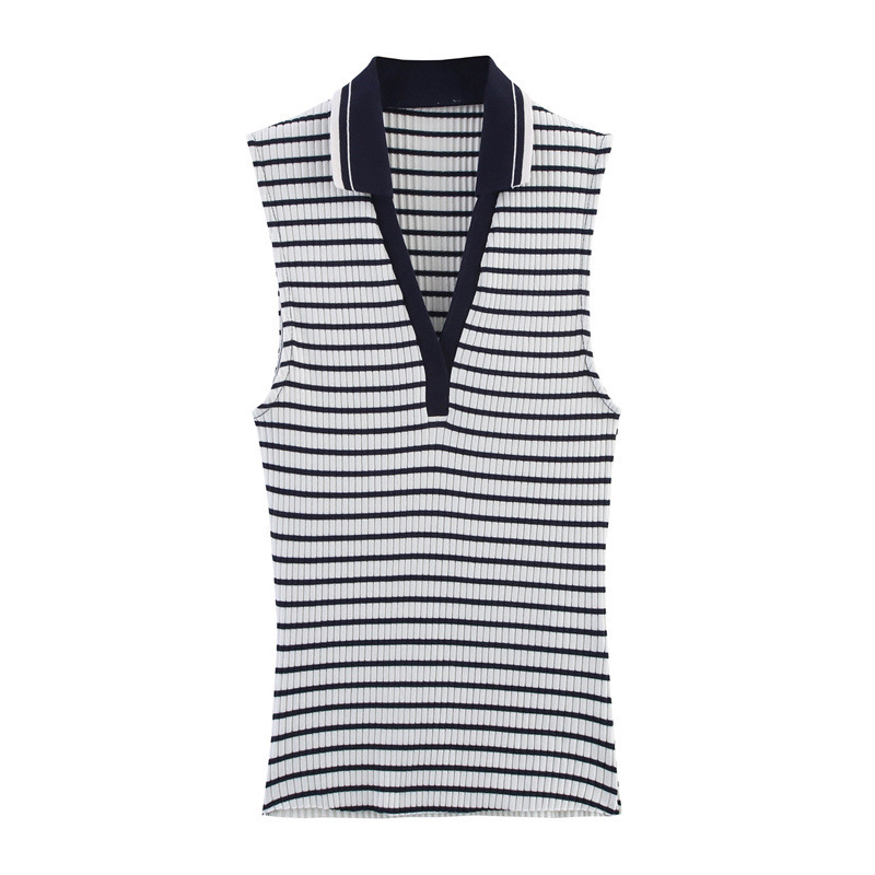 Débardeur polo côtelé pour fem - Tank Top Ribbed avis et prix