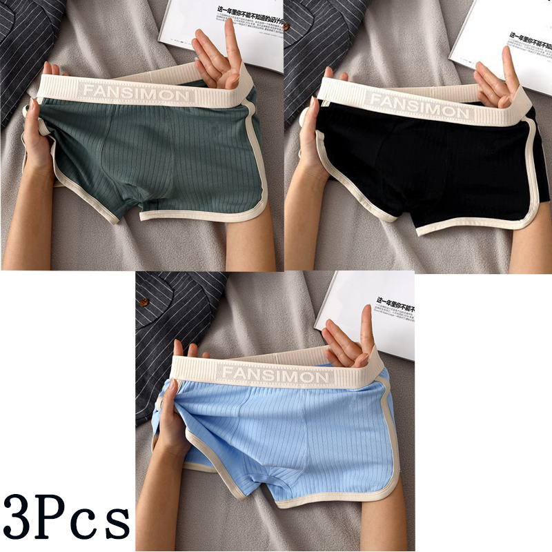 3 pièces/lot hommes Sexy rayé  - Multi Pack Underwear avis et prix